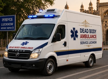 Dead Body Ambulance Lucknow