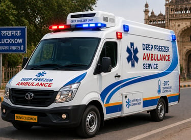 Deep Freezer Ambulance Service Lucknow