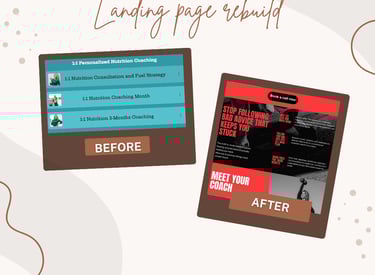 Conversions increase for a client