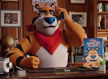 Tiger for Frosted Flakes, 2022