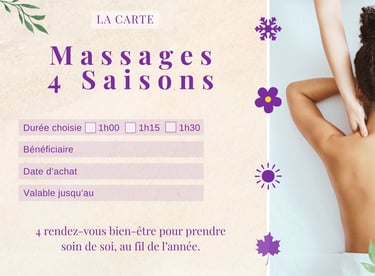 Massage 4 saisons