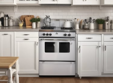 a man riding a skateboard down a street next to tall buildings