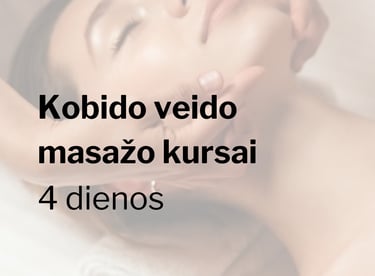 Kobido veido masažo kursai