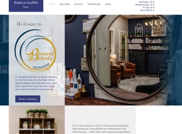 beyond beauty stylist spa