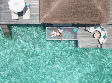 Anantara Kihavah overwater villas