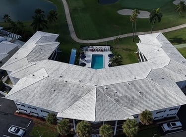 roof soft washing before image psi power washing 