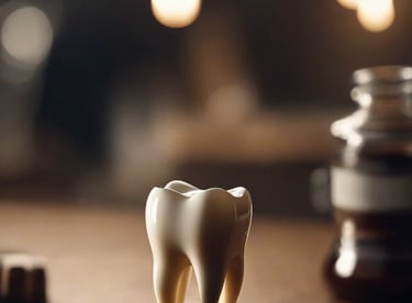 a toothbrush sitting on top of a wooden table