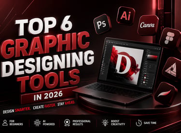 Top 6 graphic designing tools in 2026