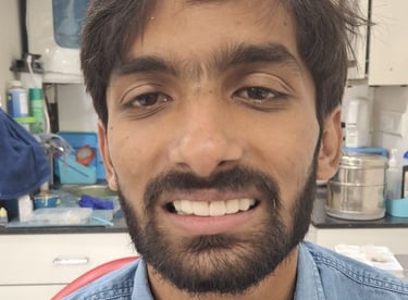 After image of complete mouth restoration with improved oral health aesthetics in Shree Dental Care