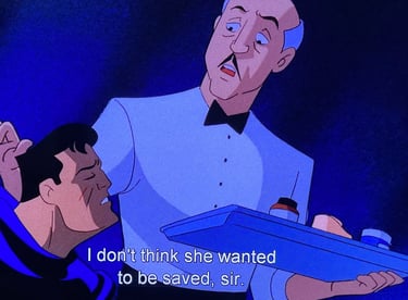 Batman: Mask of the Phantasm - Alfred Counsels