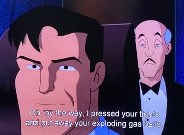 Batman: Mask of the Phantasm - Alfred, that Droll Troll