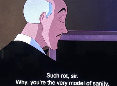 Batman: Mask of the Phantasm - Alfred's Snark