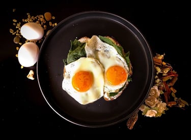 fried eggs