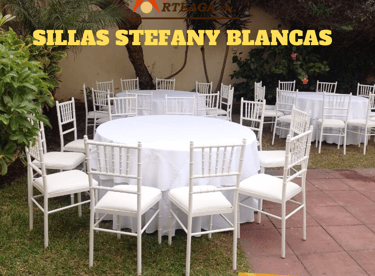 Alquiler de mesas con mantel
