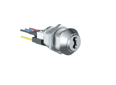 Switch cylinder for motorised doors