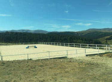 Proyecto de Pista de entrenamiento para salto de caballos