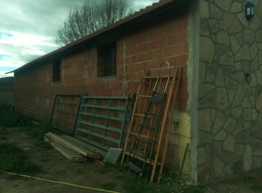 lateral nave para cría de caballos de pura raza