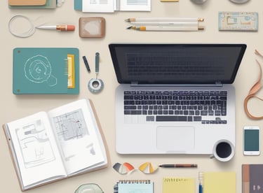 A student reading a book in a cozy library setting.