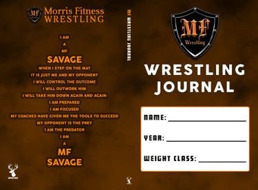 Custom Team Journal in Orange