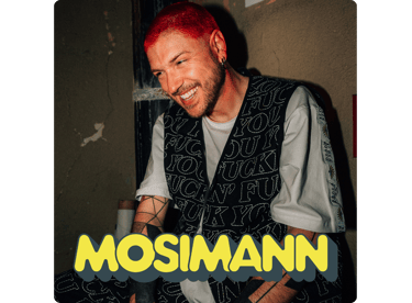 Portrait MOSIMANN tête d’affiche du ENJOOY Festival 2025 Montpellier 