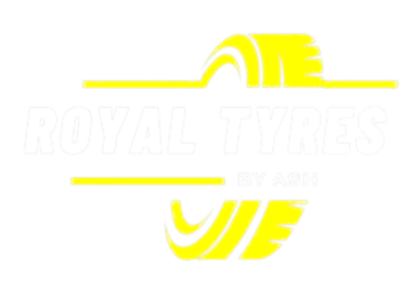 a tire with the words royal tyres on it