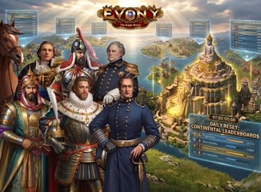 Evony Historic City Borobudur and Limited Recruit Generals