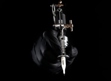 Foto van een Tatoeage instrument