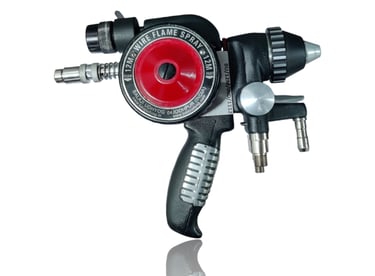 WIRE FLAME SPRAY GUN FOR METALIZING