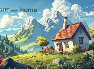 small home in paradise