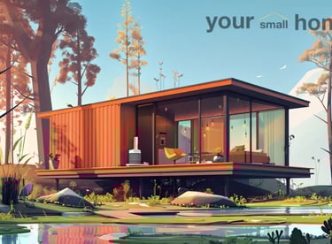 container home with a view