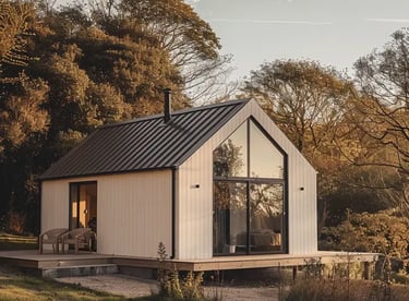cabin in. the woods