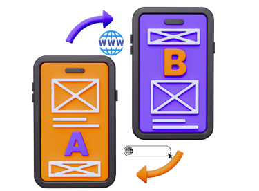 A/B website traffic testing