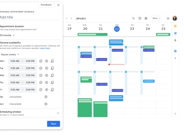 Integración Google Calendar