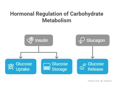 Hormonal regulation of Carbohydrate metabolism