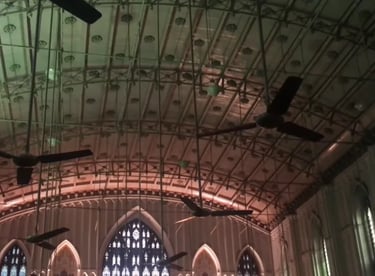 Inside St. Paul’s Cathedral, Kolkata
