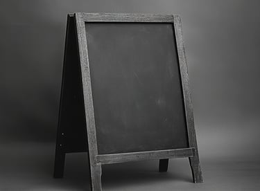 Signalétique de trottoir