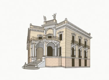 Illustration of the Museum of Cycladic Art, Athens — deliaMAPS