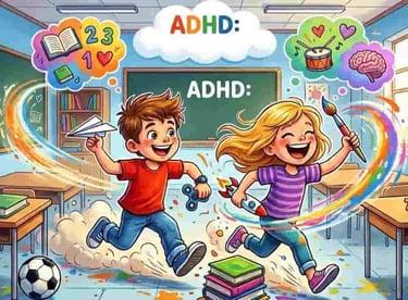 Dzieci terapia ADHD Katowice Psycholog