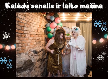 Kalėdų senelis ir laiko mašina, Kalėdų programa vaikams