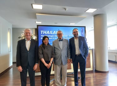 Mr. Knoss with Sanet and WB