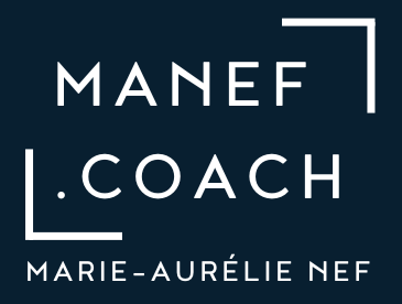 Logo for manef.coach, Marie-Aurélie Nef