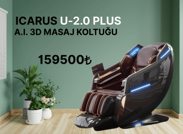 icarus'a ait u-2.0 plus masaj koltuğu