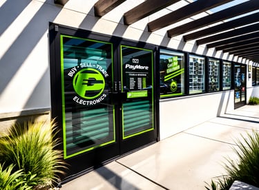 Exterior Window graphics installation in Milpitas