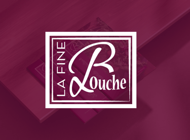Supports de communication - cart traiteur -  La fine bouche - Angers - Amy Atelier Graphique