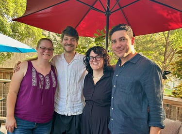 2024 Fellows Left to Right: Laura Hooton, Max Flomen, Jenn Holland, Khalil Johnson