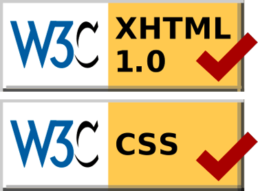 XHTML and CSS validator