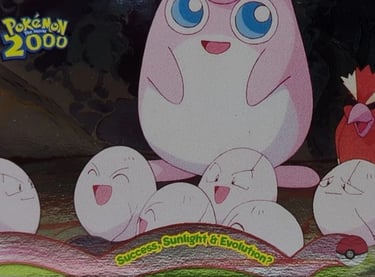 11 Success, Sunligth & Evolution ? Topps Pokémon The Movie 2000 silver foil