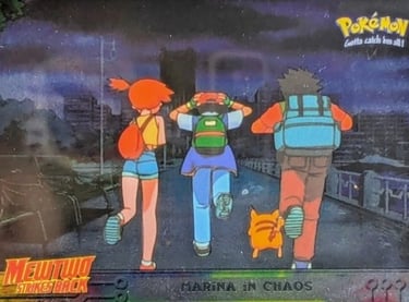 14 Marina in Chaos Topps Pokmon The First Movie silver foil