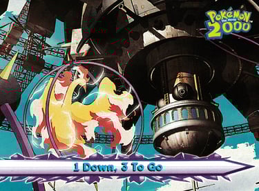 16 1 Down 3 To Go Topps Pokémon The Movie 2000