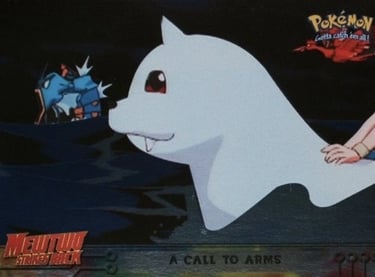 16 A Call To Arms Topps Pokémon The First Movie silver foil